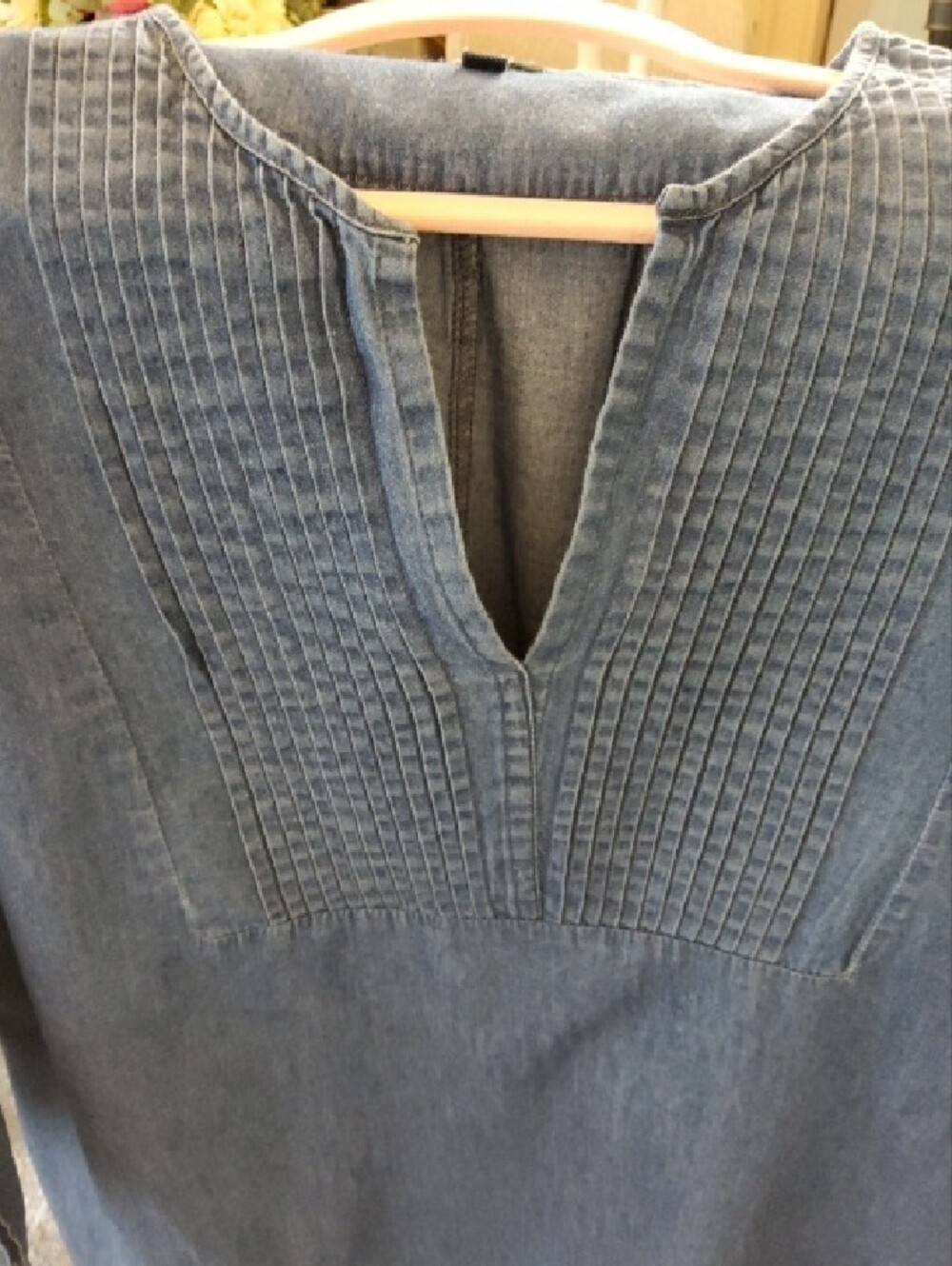 Reba Blue Denim Dress - Picture 6 of 7